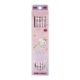 Sanrio 566152 Pencil Pack, 2B, Hello Kitty, Hello Kitty, 0.3 x 0.3 x 6.9 inches (0.8 x 0.8 x 17.6 cm), Kids Learning Stationery, Character